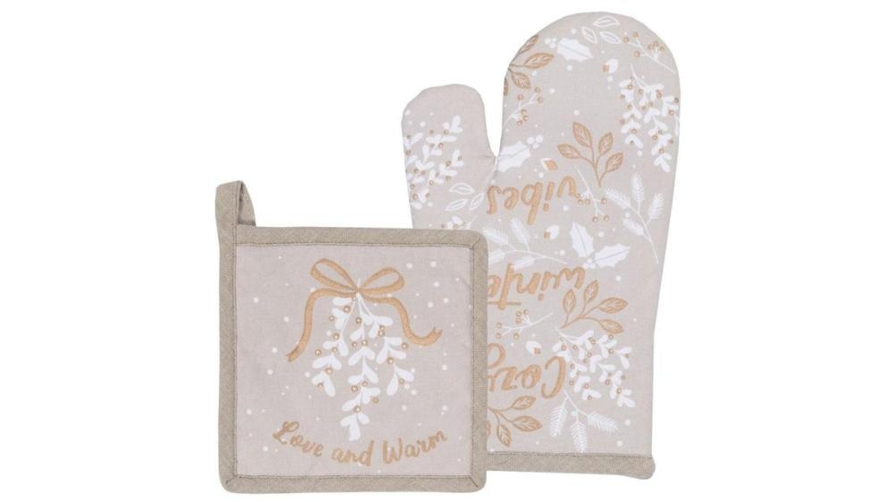 Set prijemalke in rokavice 2 kom - Akcija v trgovini Mercator