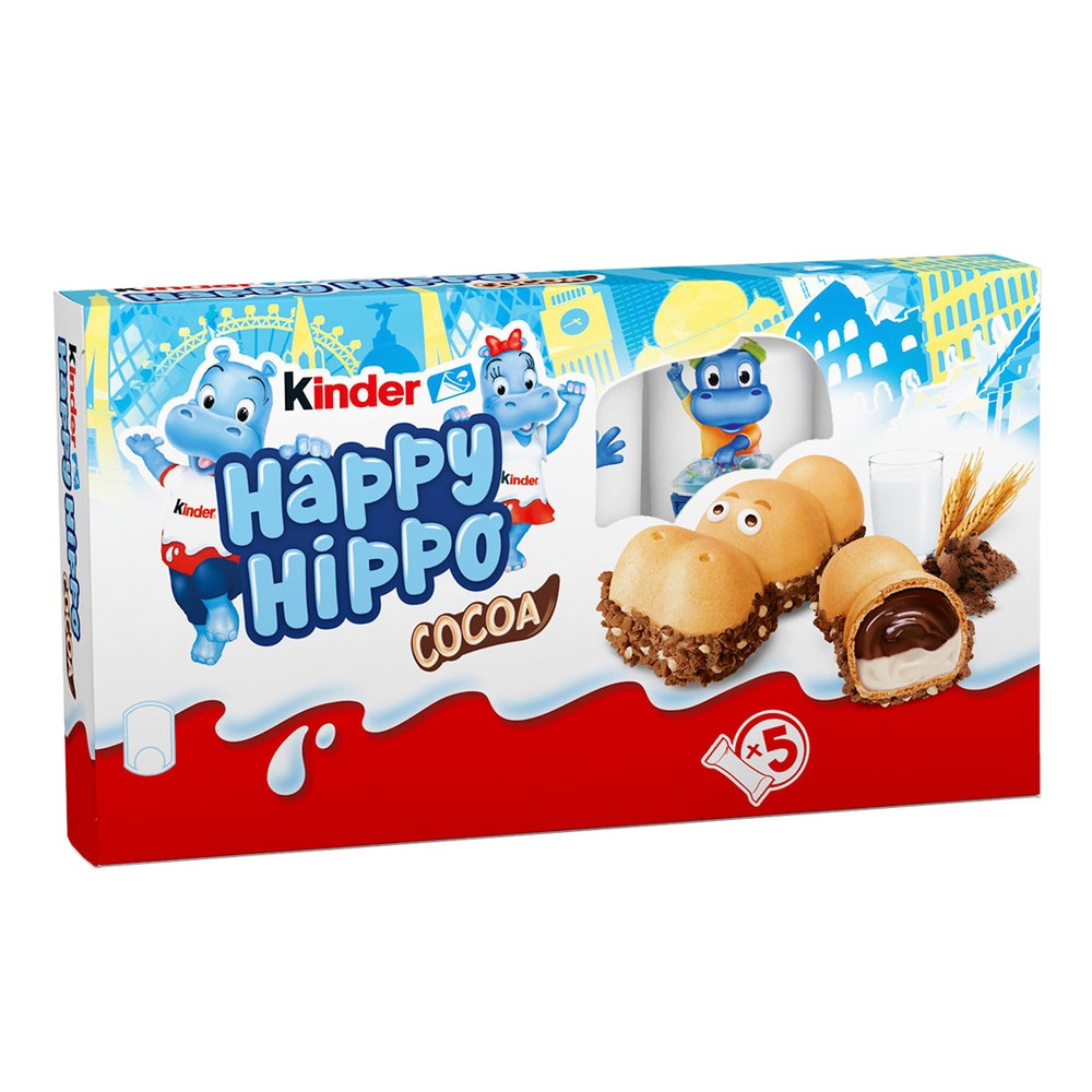 VAFELJ HAPPY HIPPO 103 g Kinder - Akcija v trgovini Spar