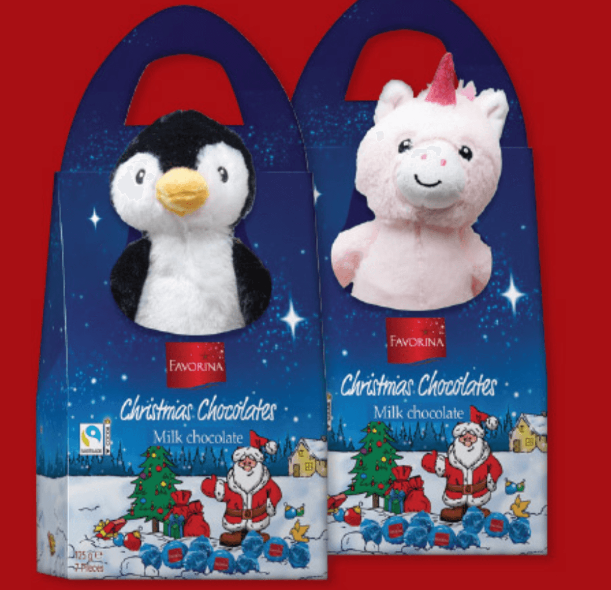 Favorina Plišasta igrača z mlečno čokolado 125 g - Akcija v trgovini Lidl