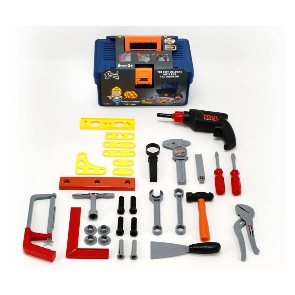 Set orodja v kovčku z vrtalnikom Tegole - Akcija v trgovini Baby Center