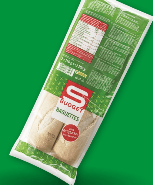 Bagete 2/1, 300 g S-BUDGET - Akcija v trgovini Spar