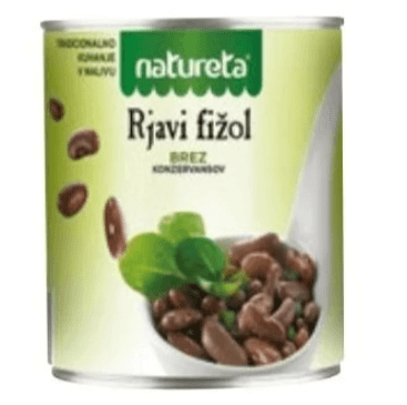 Rjavi fižol Natureta 800 g - Akcija v trgovini Tuš