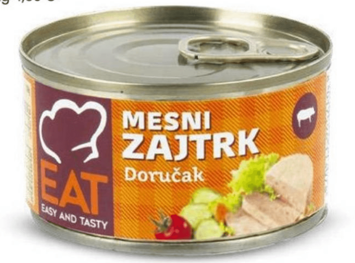 EAT Mesni zajtrk 150 g - Akcija v trgovini Eurospin
