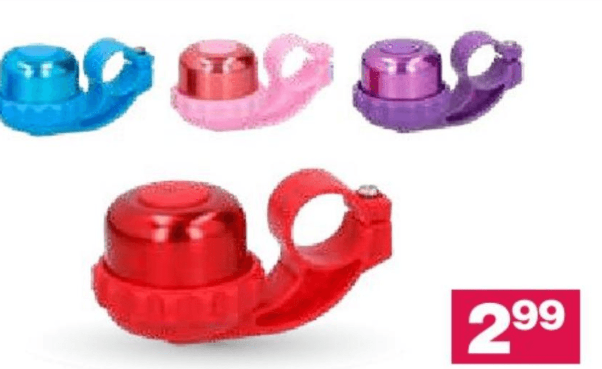 Mini kolesarski zvonček Dunlop - Akcija v trgovini Mercator