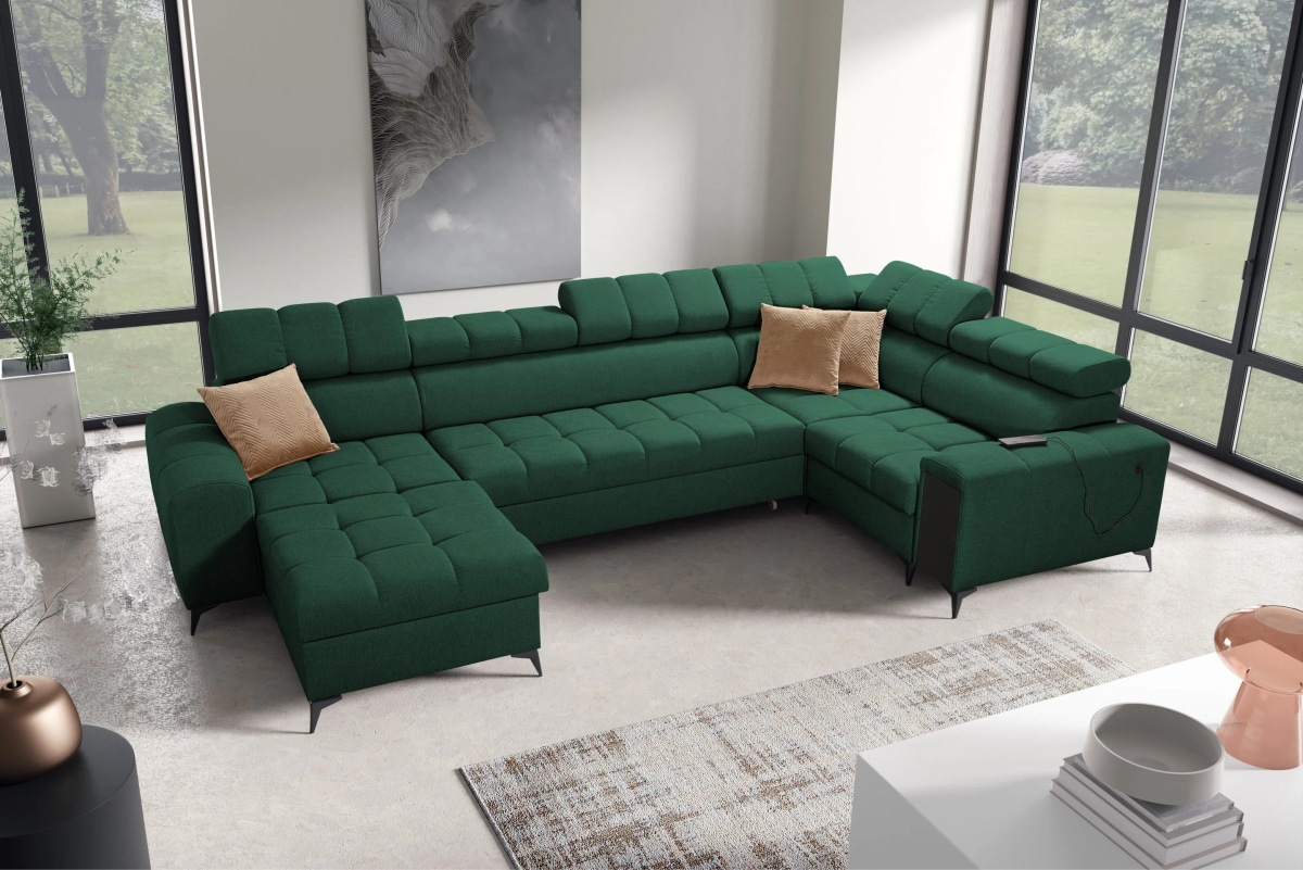 Kotna sedežna garnitura CUBINO XL - Akcija v trgovini Harvey Norman