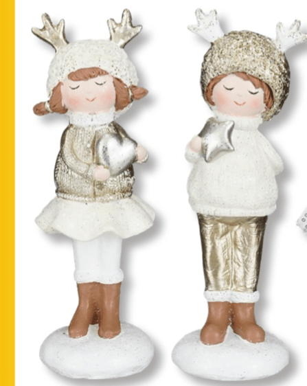 Okrasna figura 'Deklica' - Akcija v trgovini Bauhaus