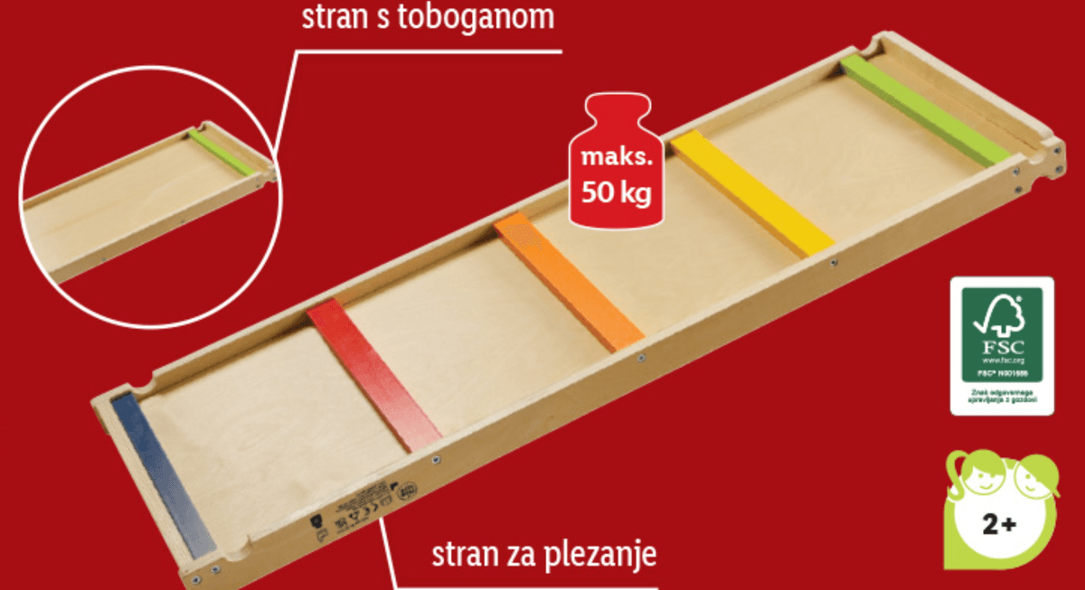 lupilu Plezalna lestev in tobogan - Akcija v trgovini Lidl