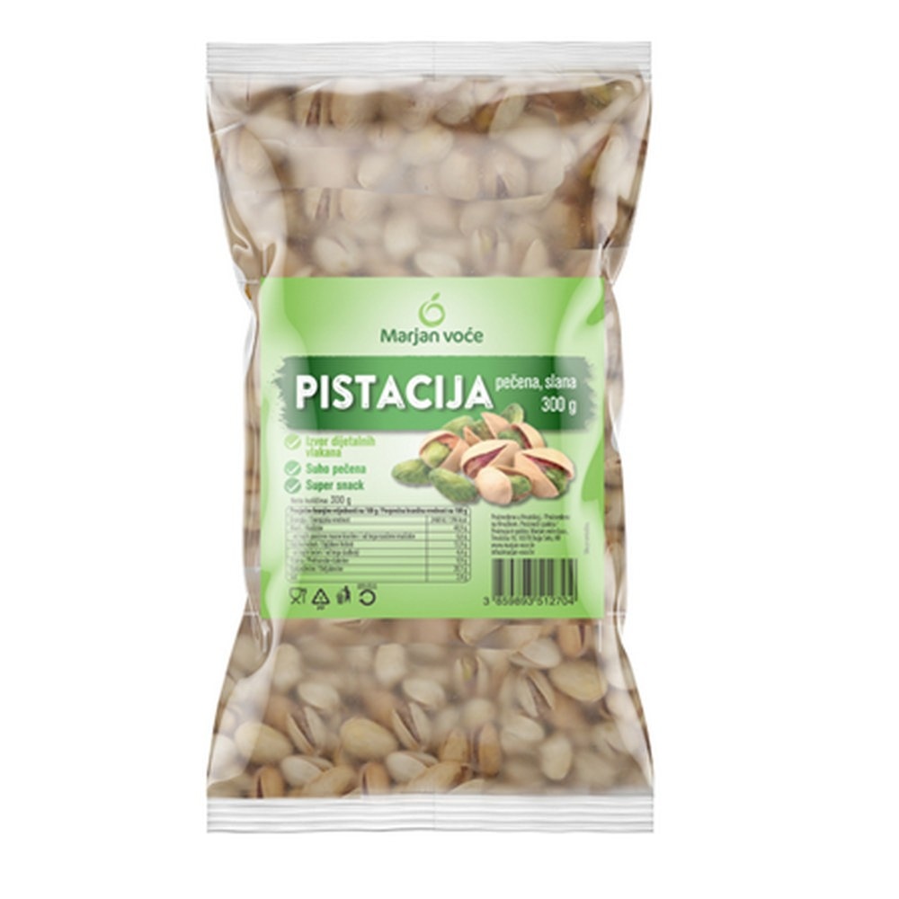 Pistacije Marjan Voče 300 g - Akcija v trgovini Pevex