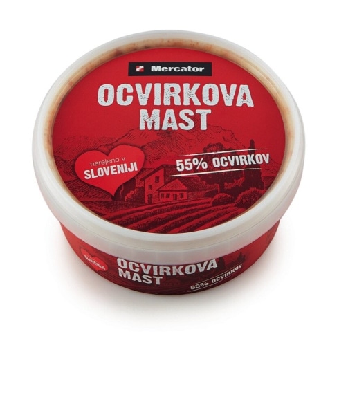 Ocvirki za zabelo Mercator 450 g - Akcija v trgovini Mercator