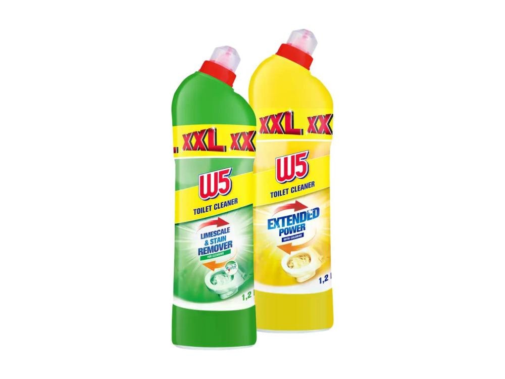 W5 WC čistilo XXL 1,2 l - Akcija v trgovini Lidl