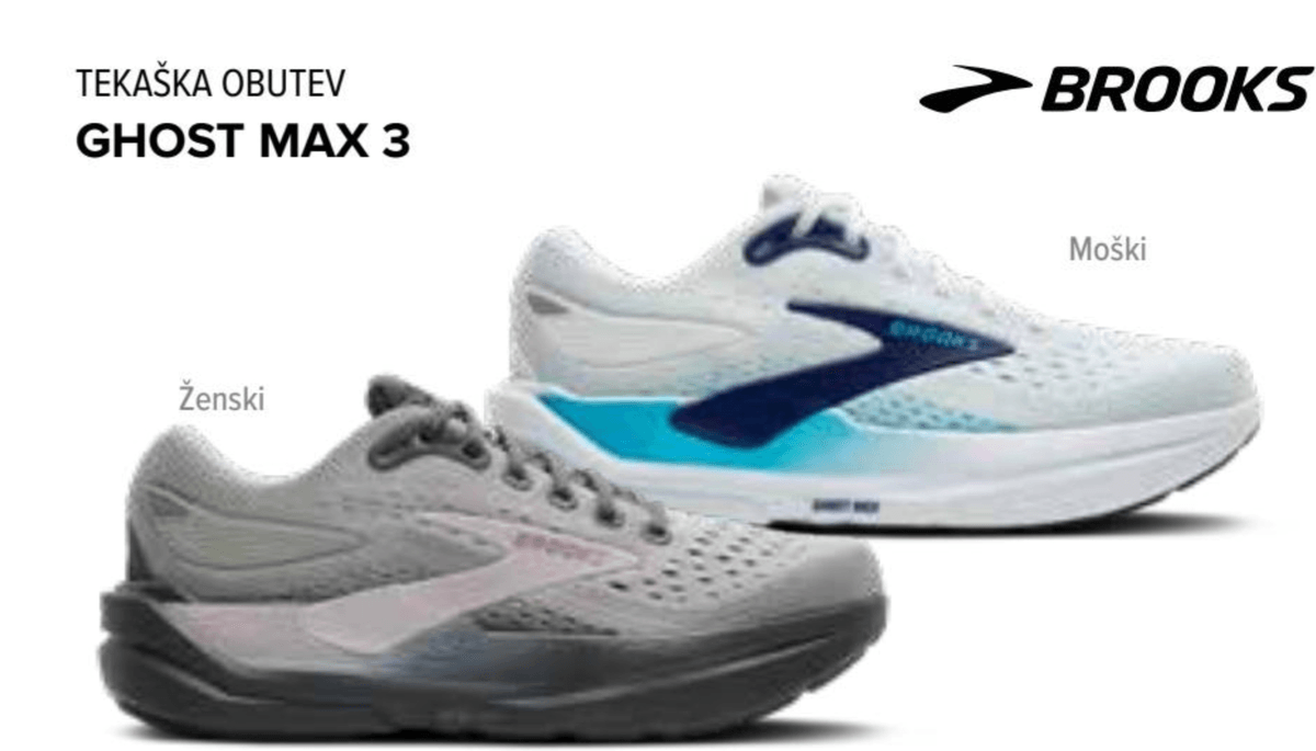 Tekaška obutev Ghost Max 3 Brooks - Akcija v trgovini Hervis
