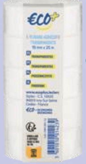 Lepilni trak 5/1 ECO+ - Akcija v trgovini E.Leclerc