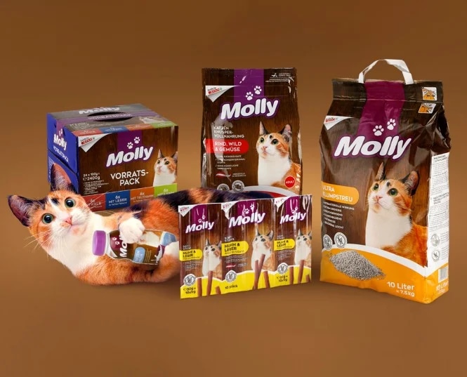 Molly Hrana za mačke 70 g - Akcija v trgovini Spar