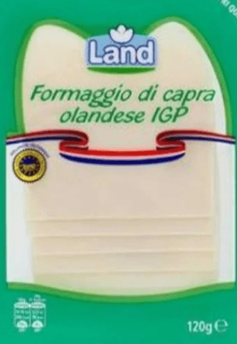 Kozji sir IGP, rezine 120 g Land - Akcija v trgovini Eurospin