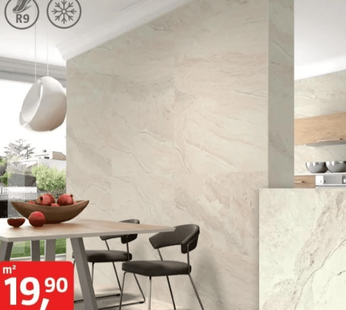 Stenska ploščica 'Earthsong White' - Akcija v trgovini Bauhaus