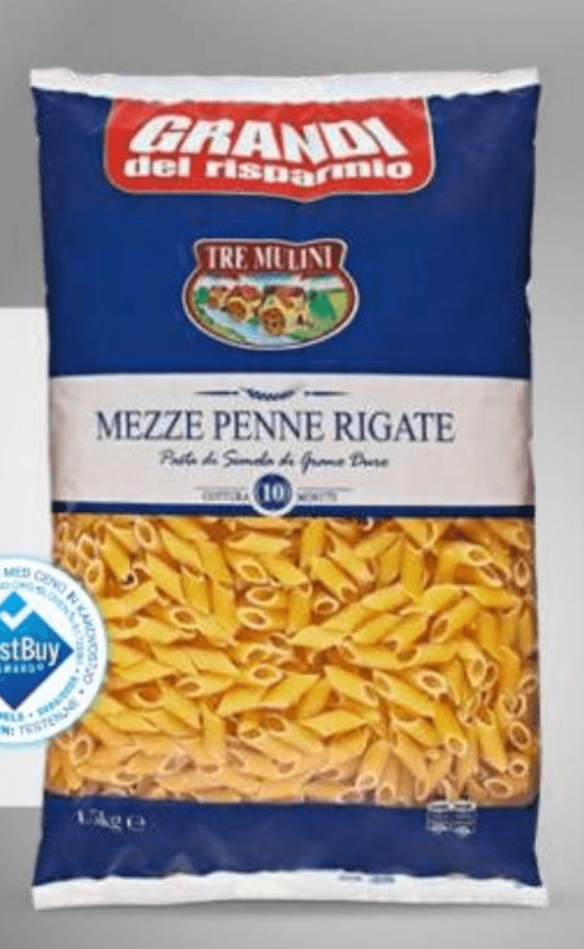 Mali Peresniki 1,5 kg TRE MULINI - Akcija v trgovini Eurospin