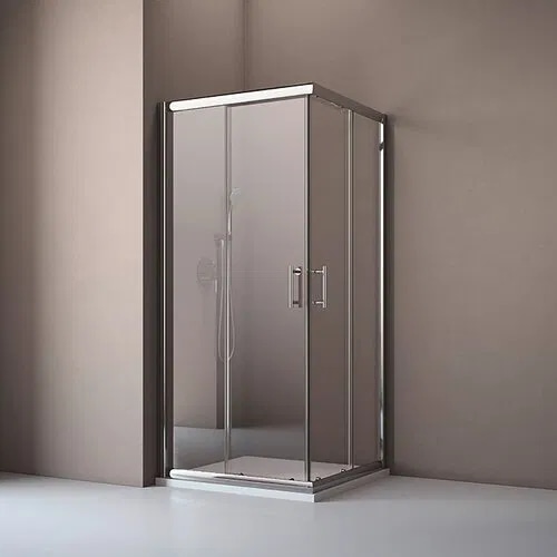 Kvadratna pršna kabina Corniche - Akcija v trgovini Bauhaus