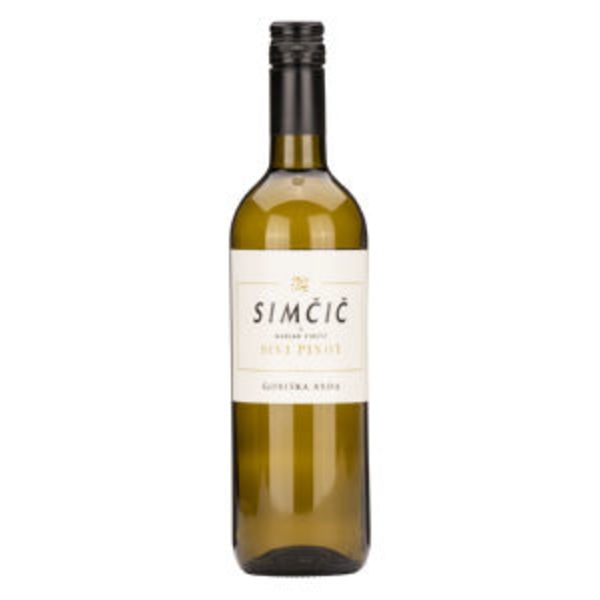Marjan Simčič kakovostno vino ZGP Sivi Pinot 0,75 l Akcija v trgovini E.Leclerc