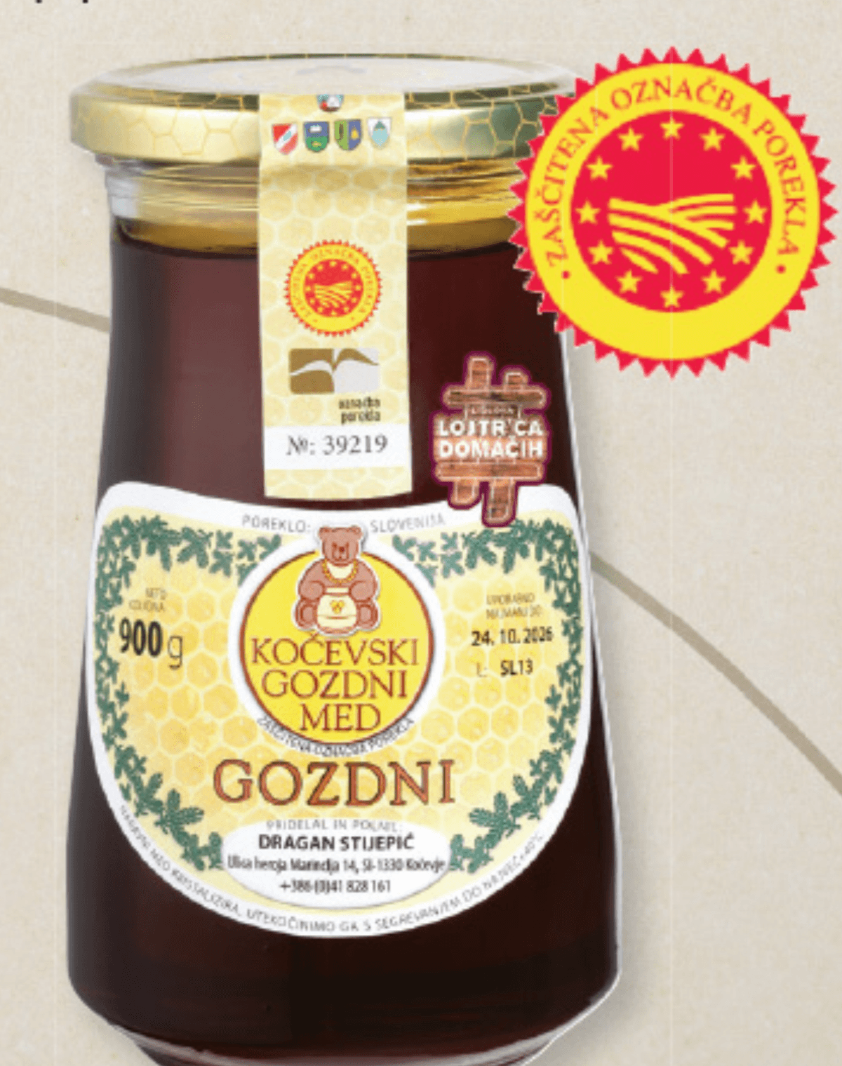 Čebelarstvo Roemergrund Kočevski gozdni med ZOP 900 g - Akcija v trgovini Lidl