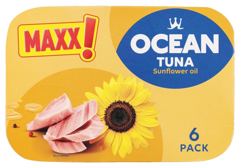 Tunina Ocean 3 x 70 g - Akcija v trgovini Mercator