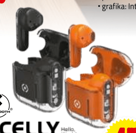 Celly Brezžične slušalke Summer - Akcija v trgovini E.Leclerc