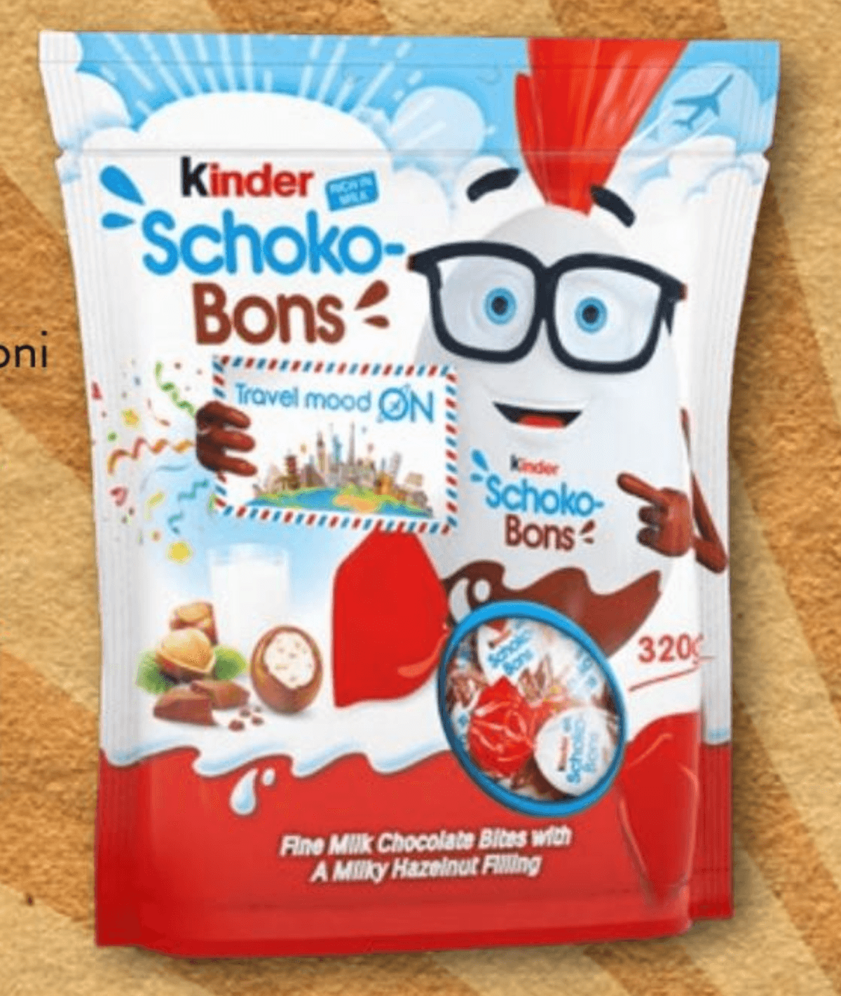 Kinder Schocobons 320 g - Akcija v trgovini Kompas Shop