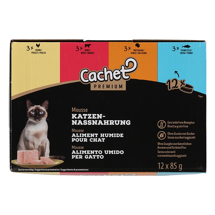 Cachet Premium Mokra hrana za mačke 12 x 85 g - Akcija v trgovini Hofer