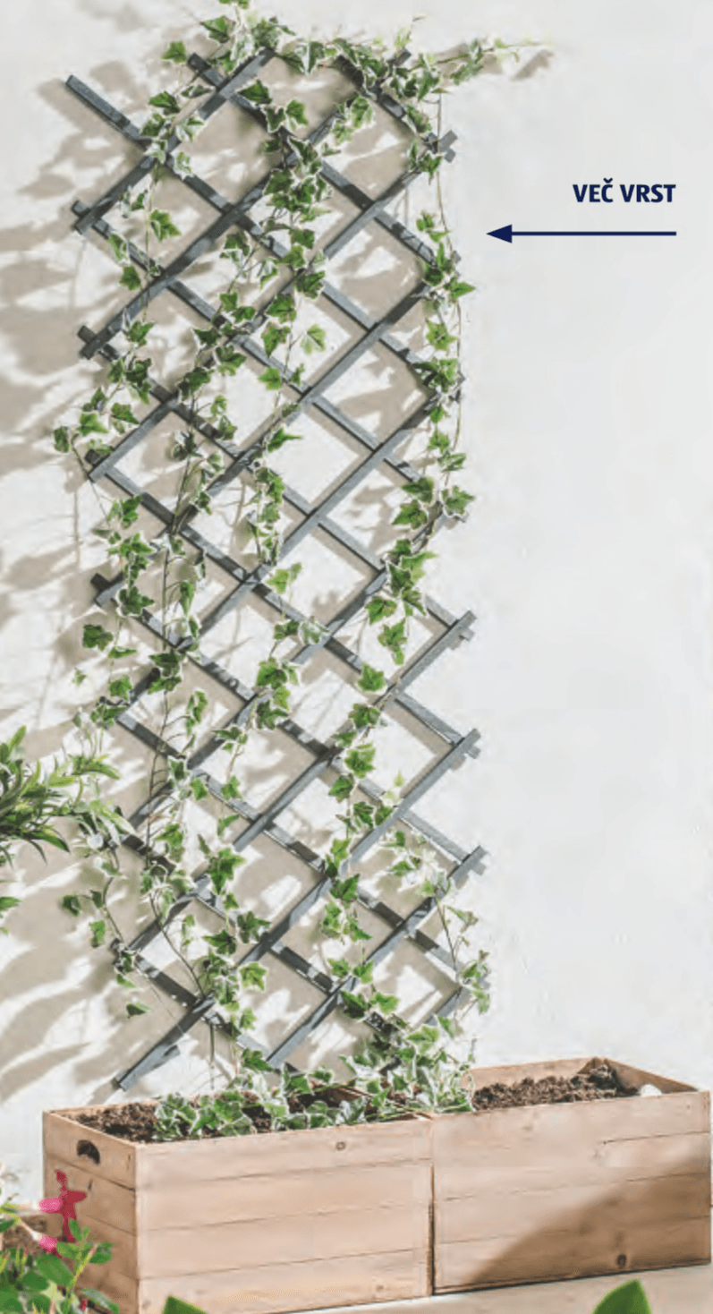 GARDENLINE Lesena opora za vzpenjavke - Akcija v trgovini Hofer