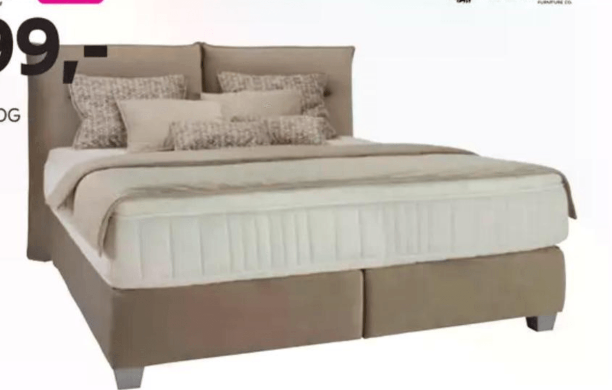 Postelja Boxspring Fog WERSAL - Akcija v trgovini Mömax