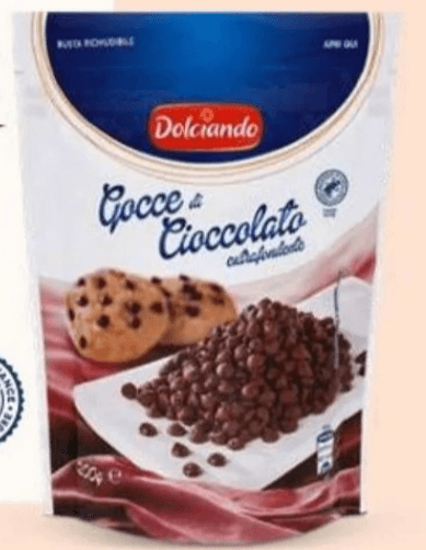 Čokoladne kapljice 200 g Dolciando - Akcija v trgovini Eurospin