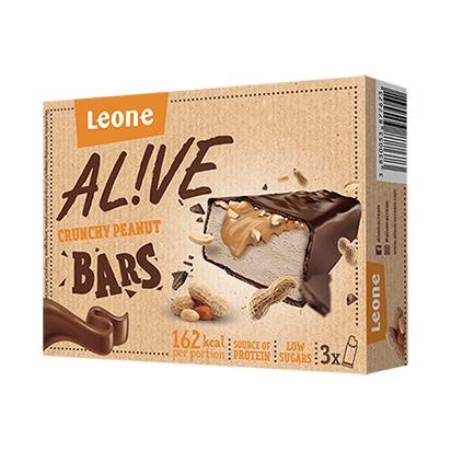 Leone Alive Proteinska sladoledna ploščica 3x 73 ml - Akcija v trgovini E.Leclerc