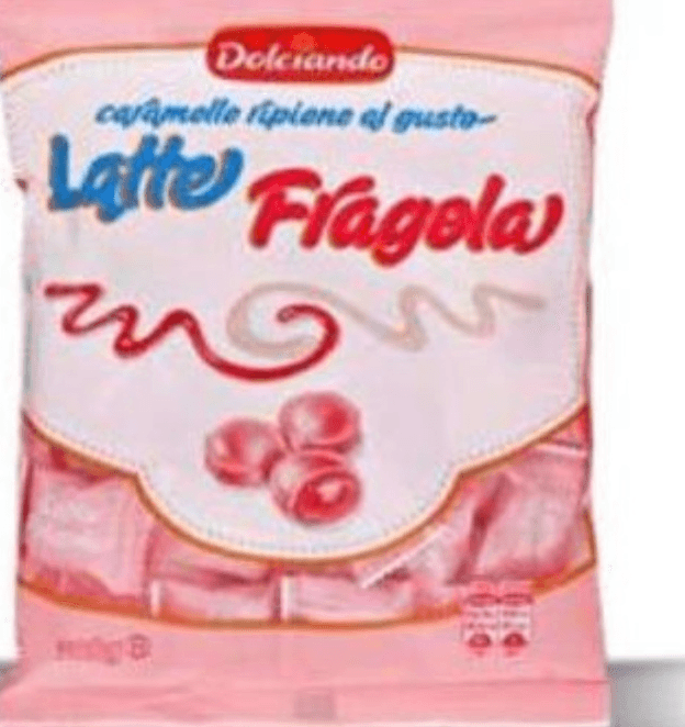 Bonboni Mleko in Jagoda 300 g Dolciando - Akcija v trgovini Eurospin