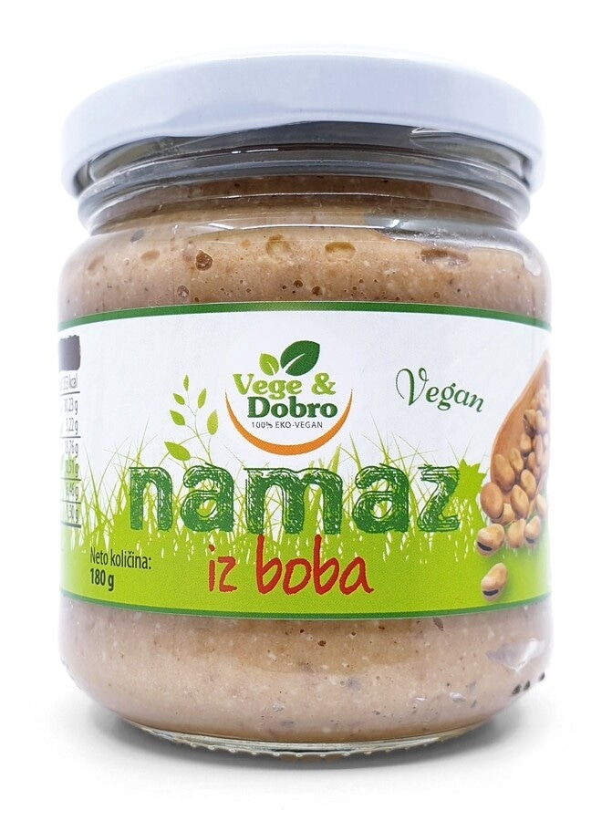 Vege & Dobro Namaz iz boba ali ajde 180 g - Akcija v trgovini Spar