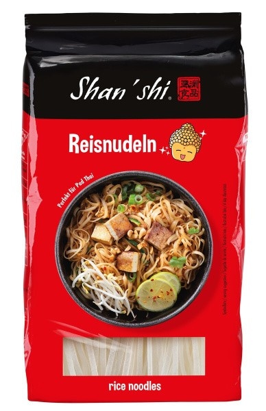 Riževi rezanci Vermicelli Shan Shi 250 g Akcija v trgovini Mercator