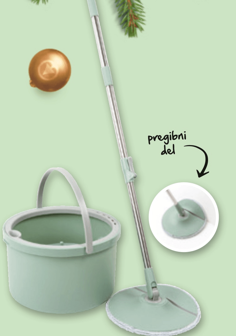 Čistilec tal Spin Mop Vileda - Akcija v trgovini Spar