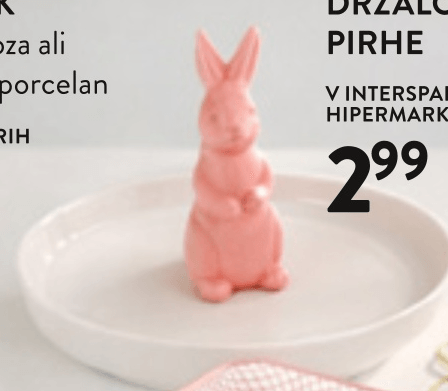 Bel krožnik - Akcija v trgovini Spar