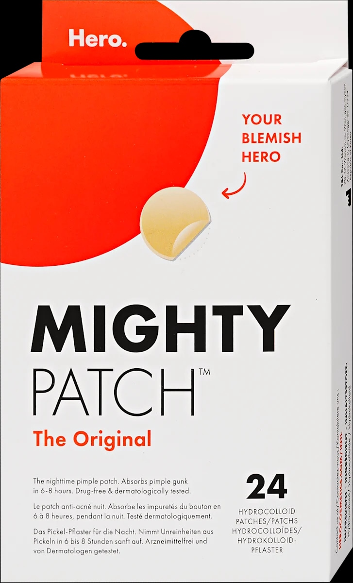 Hero Mighty Patch hidrokoloidni obliži proti mozoljem 24 kosov - Akcija v trgovini Dm