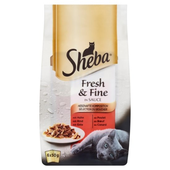 Sheba Mini mokra hrana za mačke 6 x 50 g - Akcija v trgovini Mercator