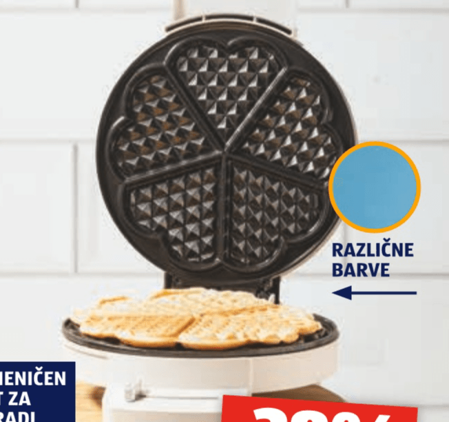 Ambiano Aparat za peko vafljev/palačink - Akcija v trgovini Hofer