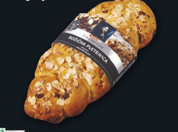 Božična pletenica 400 g SPAR PREMIUM - Akcija v trgovini Spar