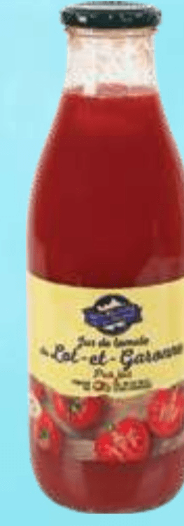 100% Paradižnikov sok 1 l - Akcija v trgovini E.Leclerc