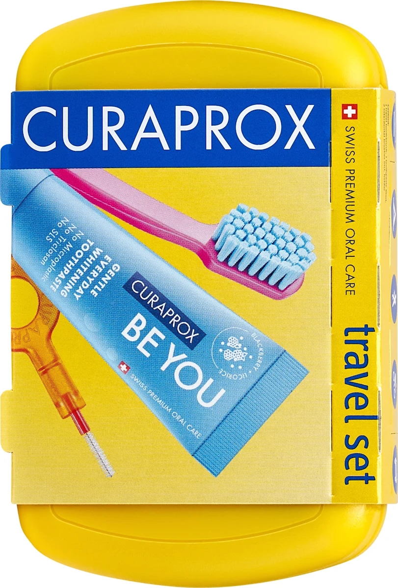 Curaprox potovalni set za nego zob - Akcija v trgovini Dm