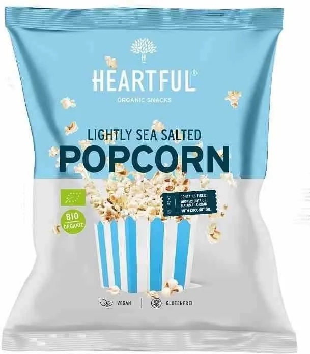 Heartful Bio popcorn 60 g - Akcija v trgovini Tuš