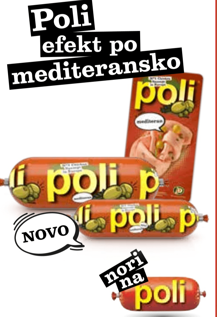 Poli Mediteran - Akcija v trgovini Tuš
