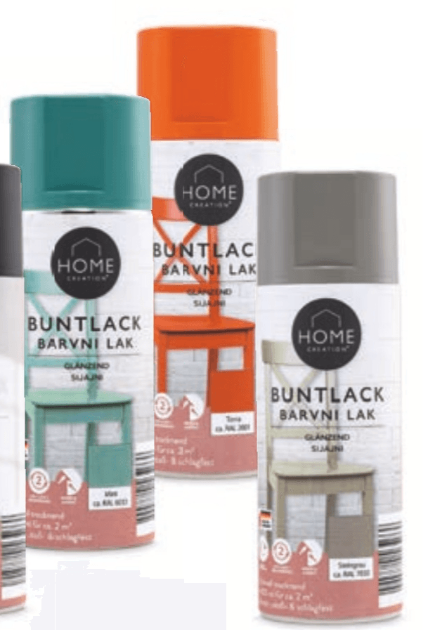 Home Creation Lak v razpršilu 400 ml - Akcija v trgovini Hofer