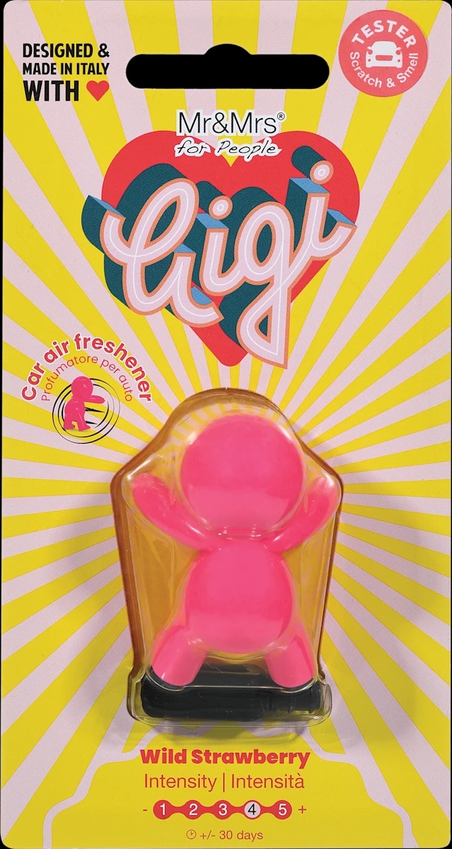 Mr&Mrs Gigi Wild Strawberry dišava za avto 1 kos Akcija v trgovini Dm