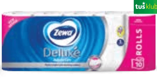 Toaletni papir Zewa 10/1 - Akcija v trgovini Tuš