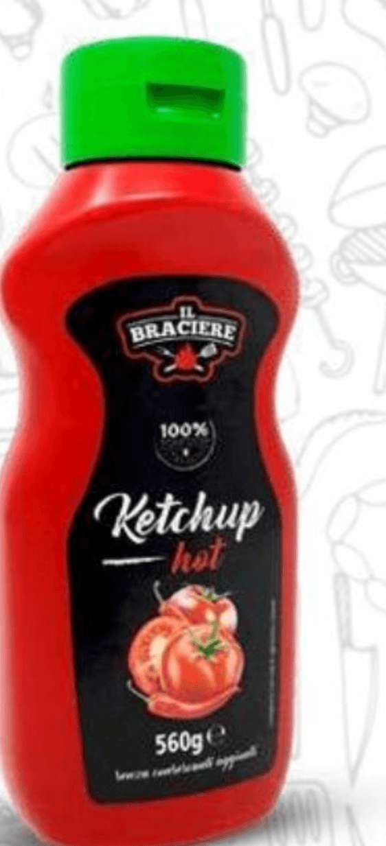 BRACIERE Ketchup hot 560 g - Akcija v trgovini Eurospin