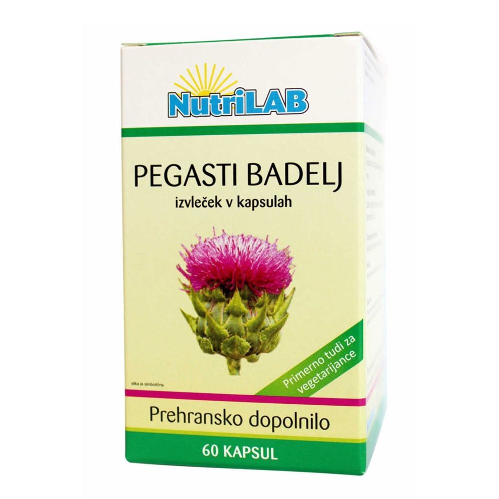 Nutrilab Pegasti badelj prehransko dopolnilo 60 kapsul Akcija v trgovini Dm