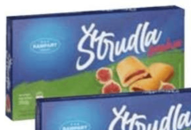 Keksi Štrudle 250 g - Akcija v trgovini Jager